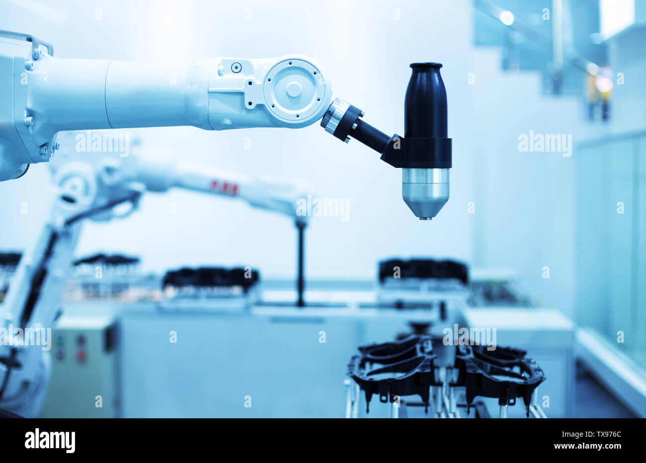 Artificial intelligence machine Stock Photo - Alamy