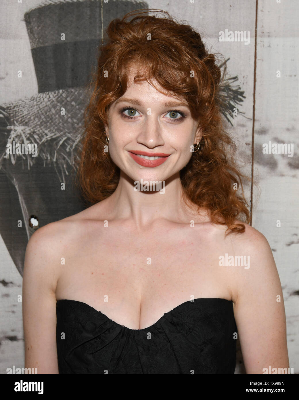 June 23, 2019 - Sarah Hay attends 'Love and Art' group show at the Lumber Yard Gallery in Malibu, California. (Credit Image: © Billy Bennight/ZUMA Wire) Stock Photo