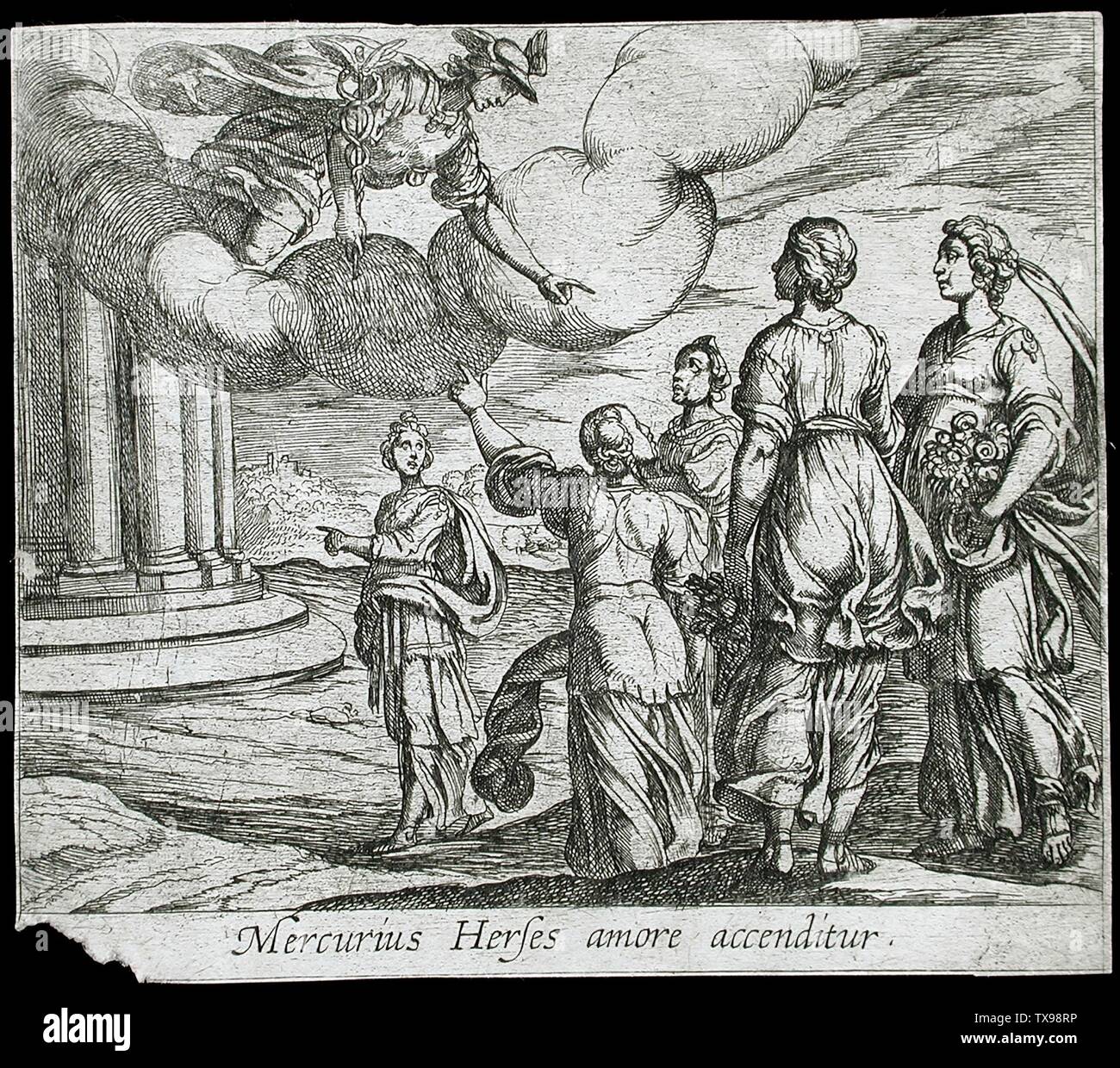 Mercury Falling In Love With Herse English Italy - 