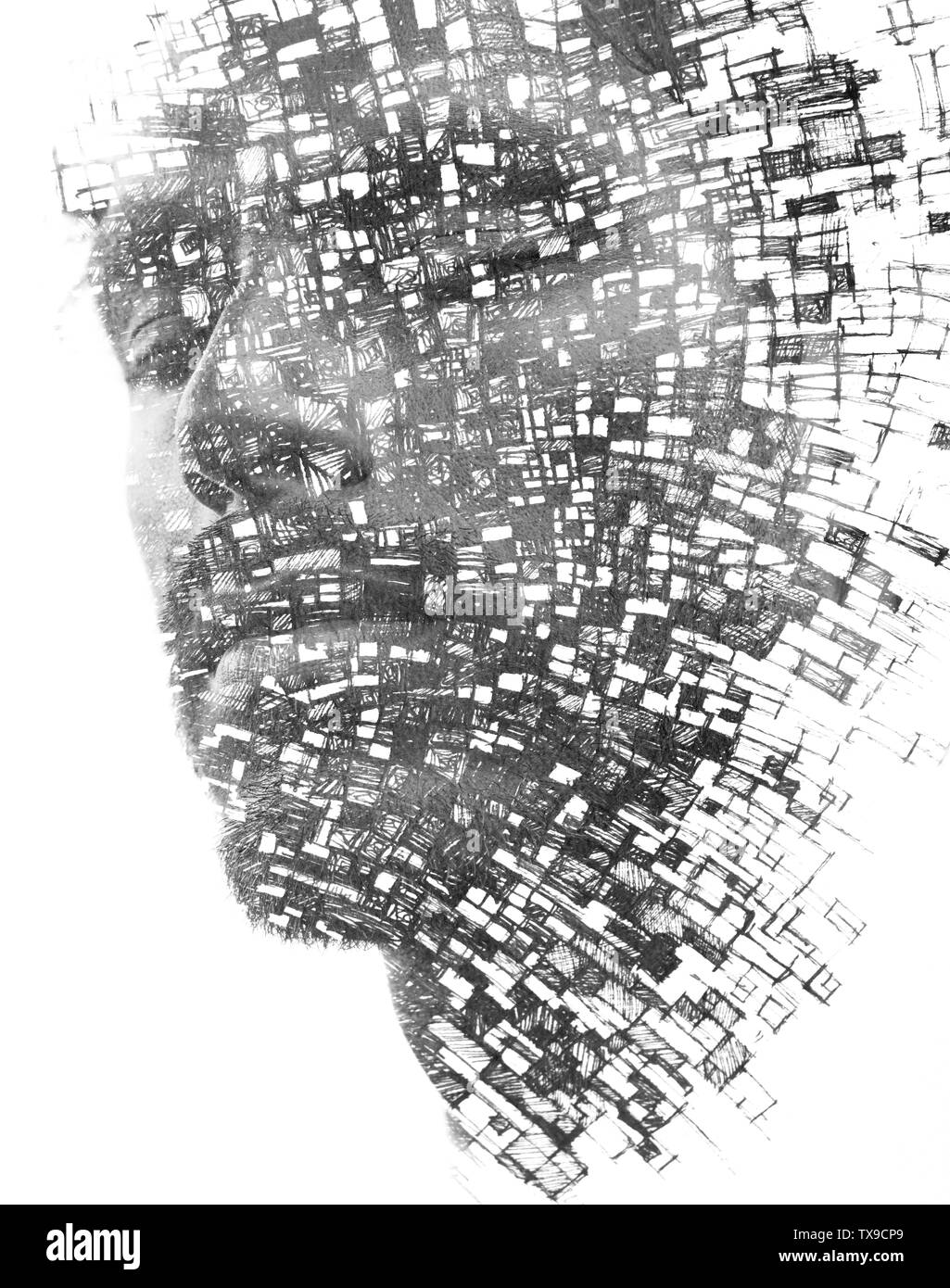 Repetitive model hi-res stock photography and images - Alamy