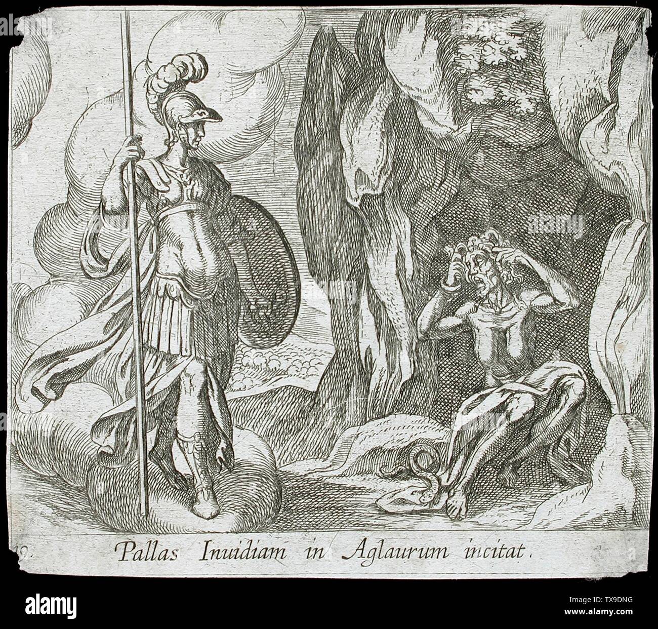 Minerva At Envys Case English Italy Published 1606 - 