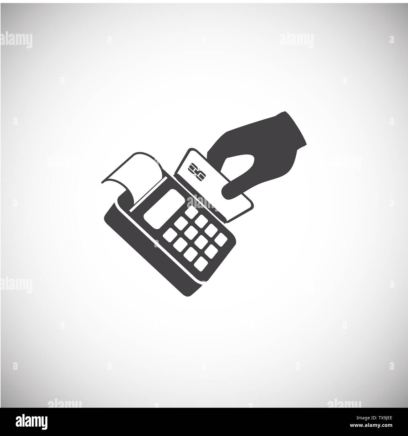 Internet banking debit card reader Stock Vector Images - Alamy