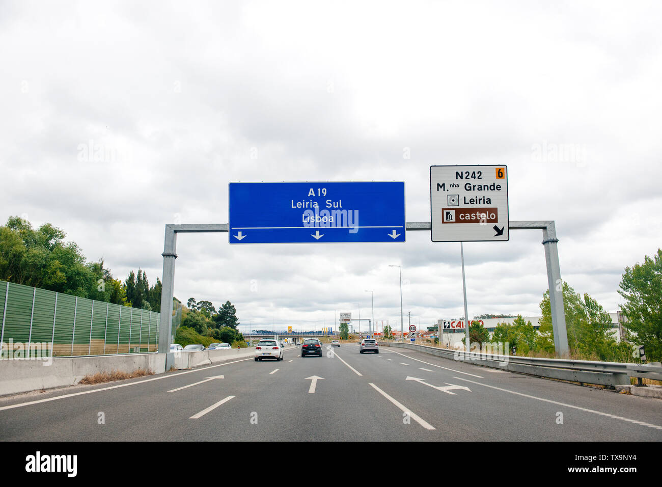 Portuguese Traffic Sign High Resolution Stock Photography and Images