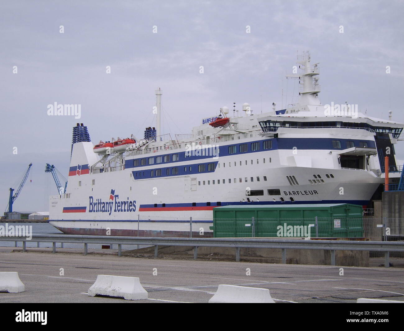 A Picture Taken By Me Of The Brittany Ferries Ship Hi-res Stock ...