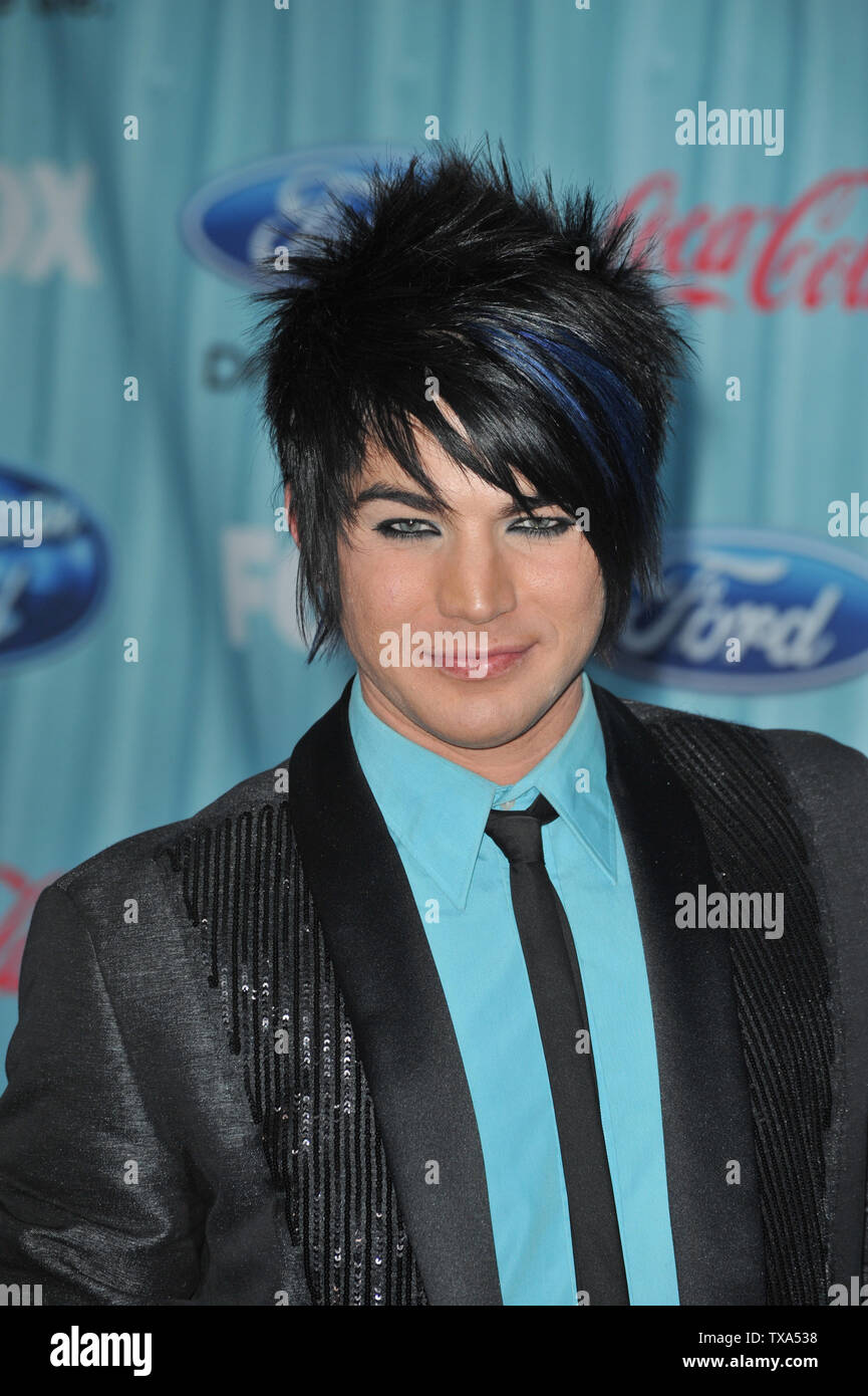 LOS ANGELES, CA. March 05, 2009: American Idol finalist Adam Lambert at ...