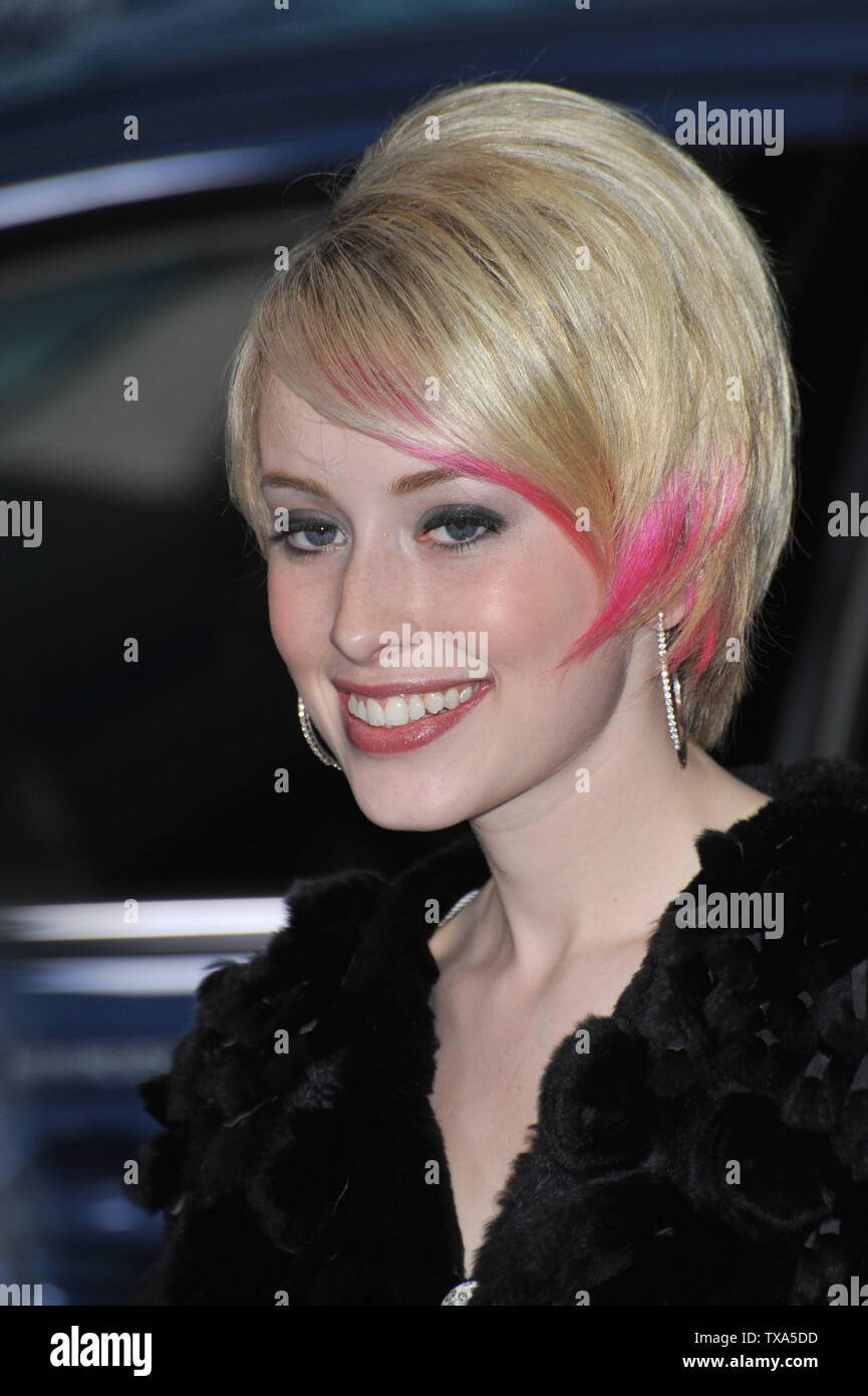LOS ANGELES, CA. March 05, 2009 American Idol finalist Alexis Grace at