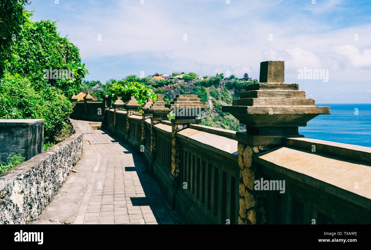Scenery of the Sea Temple in Bali, Indonesia Stock Photo - Alamy