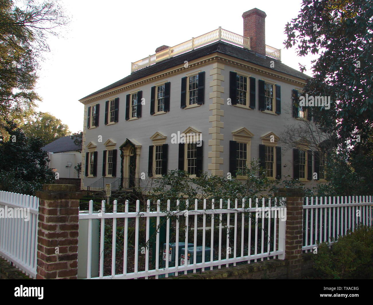 The john wright stanly house in new bern hires stock photography and