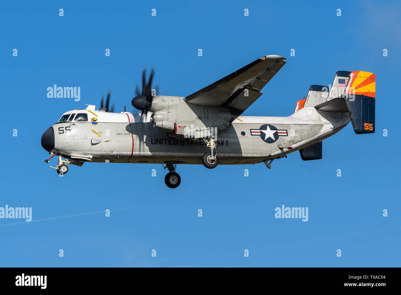 Grumman C-2 Greyhound Stock Photo