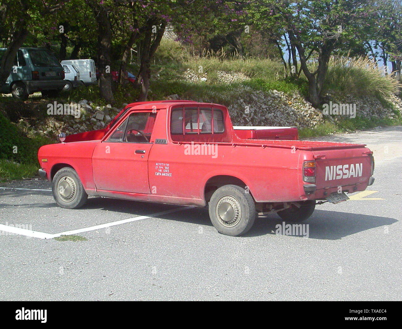 English A Nissan Sunny B120 Series Pickup Truck