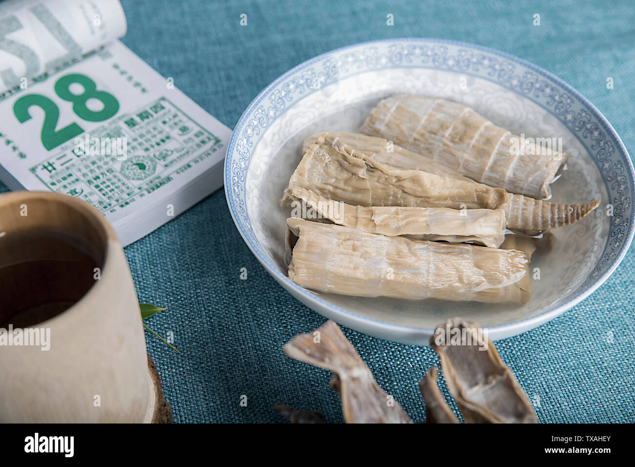 Dry bamboo shoots from farmers with high nutritional value Stock Photo Alamy