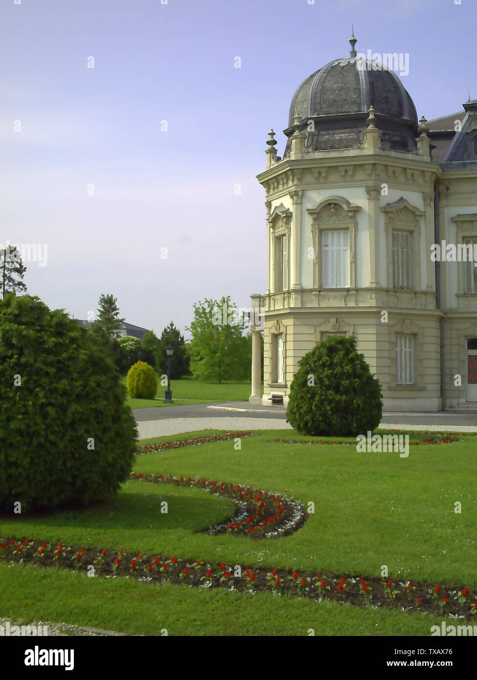 Festetics Palace, Zala county, Hungary. Festetics Palace is one of the most popular landmark in Hungary Stock Photo