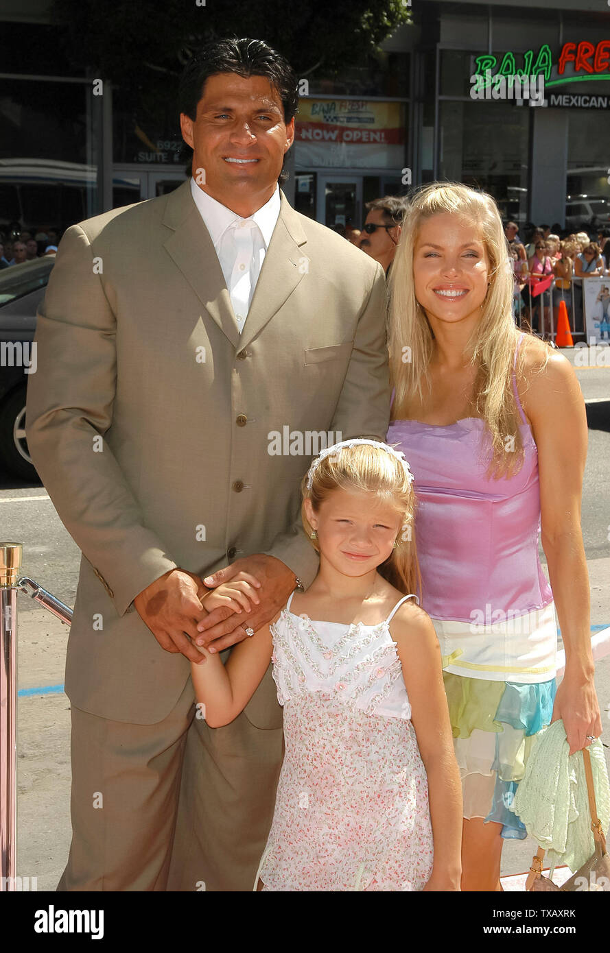 Jessica canseco and daughter josie canseco hi-res stock