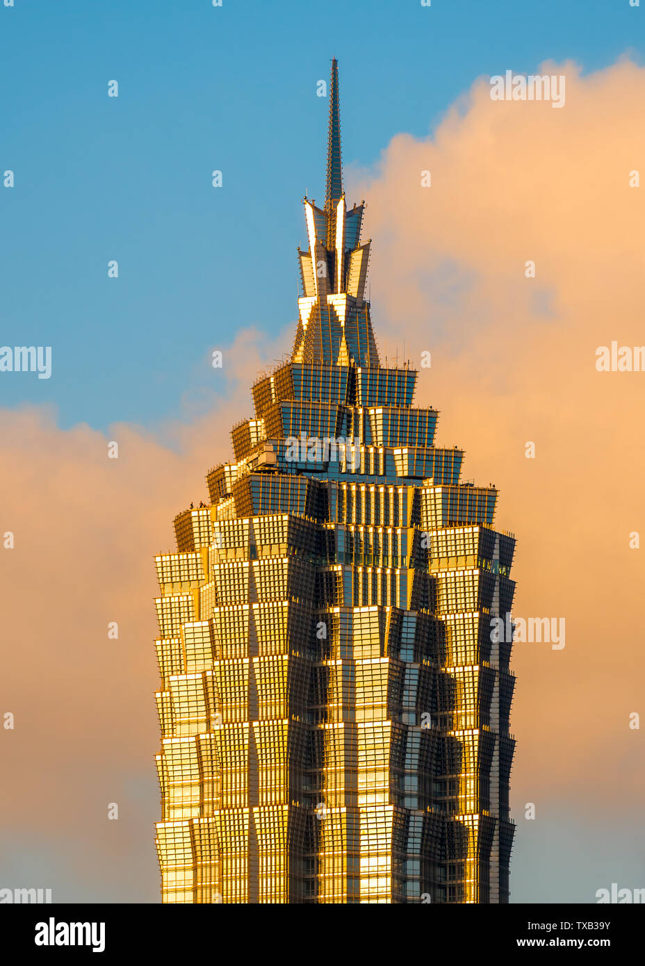 The Golden Hat Building. Stock Photo