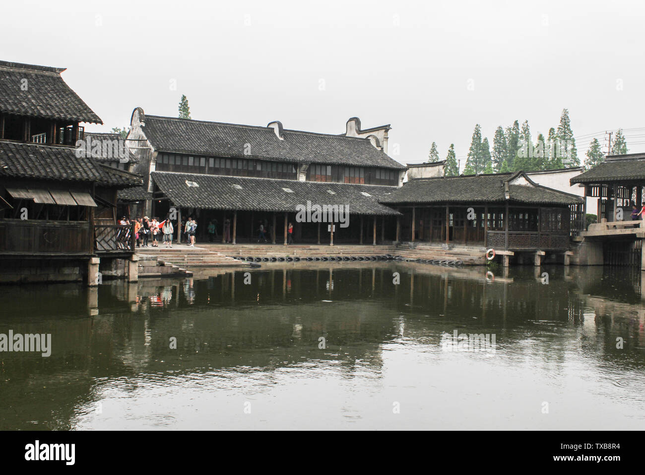 Scenery of Xixi Wetland in Hangzhou Stock Photo - Alamy