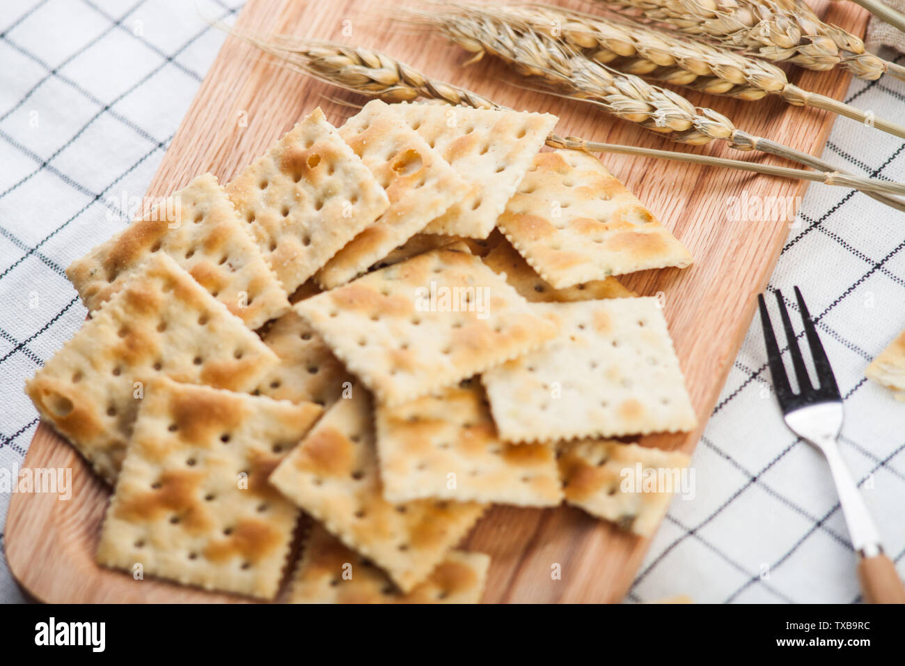 baking soda biscuit Stock Photo Alamy