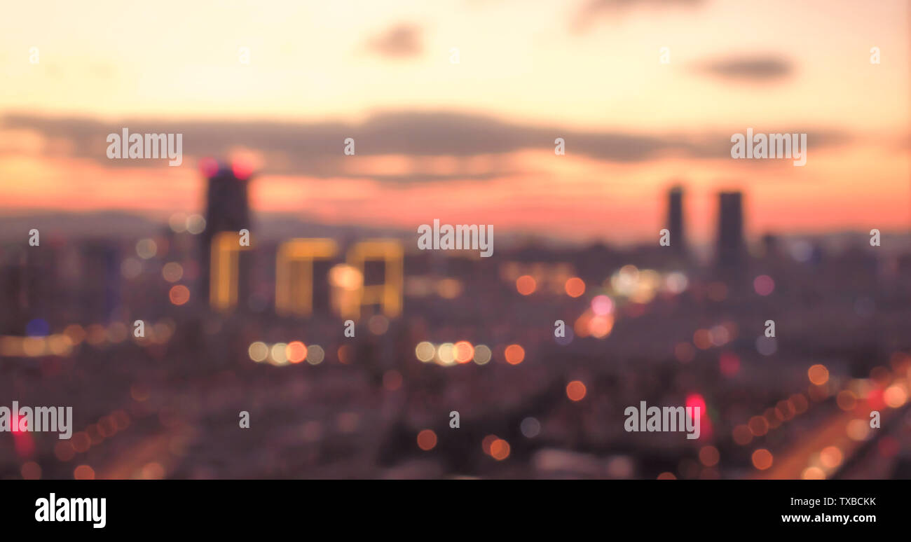 Aerial view mexico city night hi-res stock photography and images - Alamy