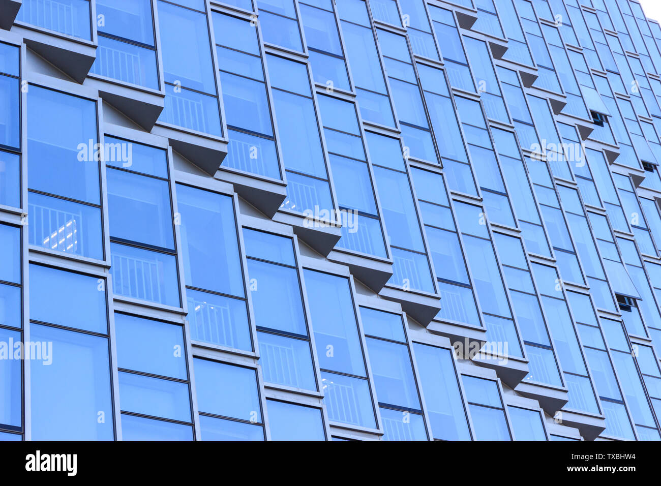 Glass curtain wall of modern architecture in Shenzhen Stock Photo - Alamy