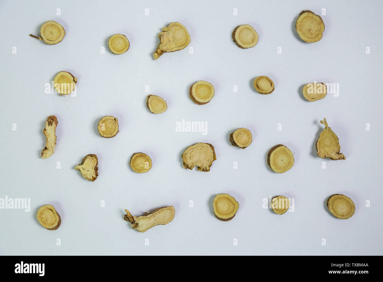 Closeup licorice of traditional Chinese medicine Stock Photo Alamy