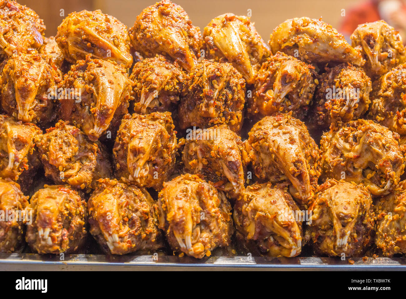 Spicy rabbit head closeup Stock Photo Alamy