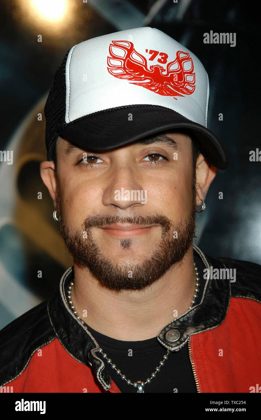 AJ McLean at the Premiere of Revolution Studios' & Columbia Pictures ...