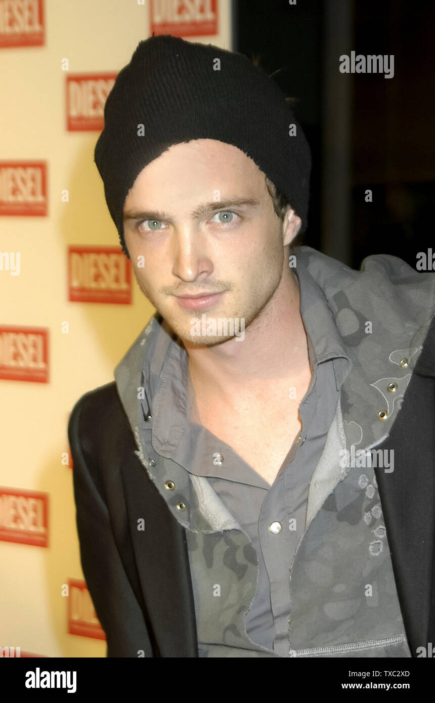 Aaron Paul at the Mercedes-Benz Fashion Week - Diesel Fall 2003 Collection  at the Miauhaus Studios in Los Angeles, CA. The event took place on  Thursday, April 3, 2003. Photo by: SBM /