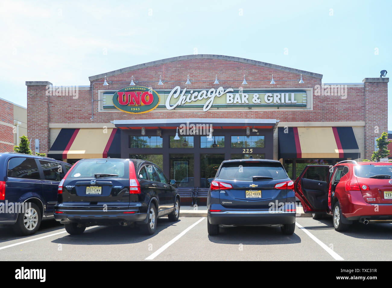 Princeton New Jersey June 23, 2019 Uno Pizzeria & Grill. Chicago bar