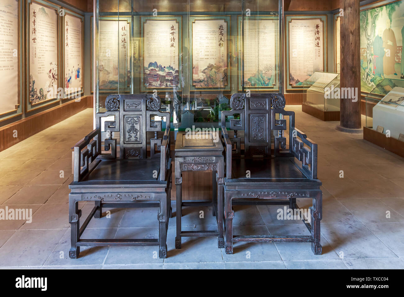 Chinese classical furniture Stock Photo