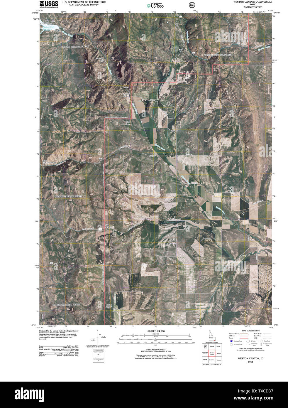 Weston map Cut Out Stock Images & Pictures Alamy