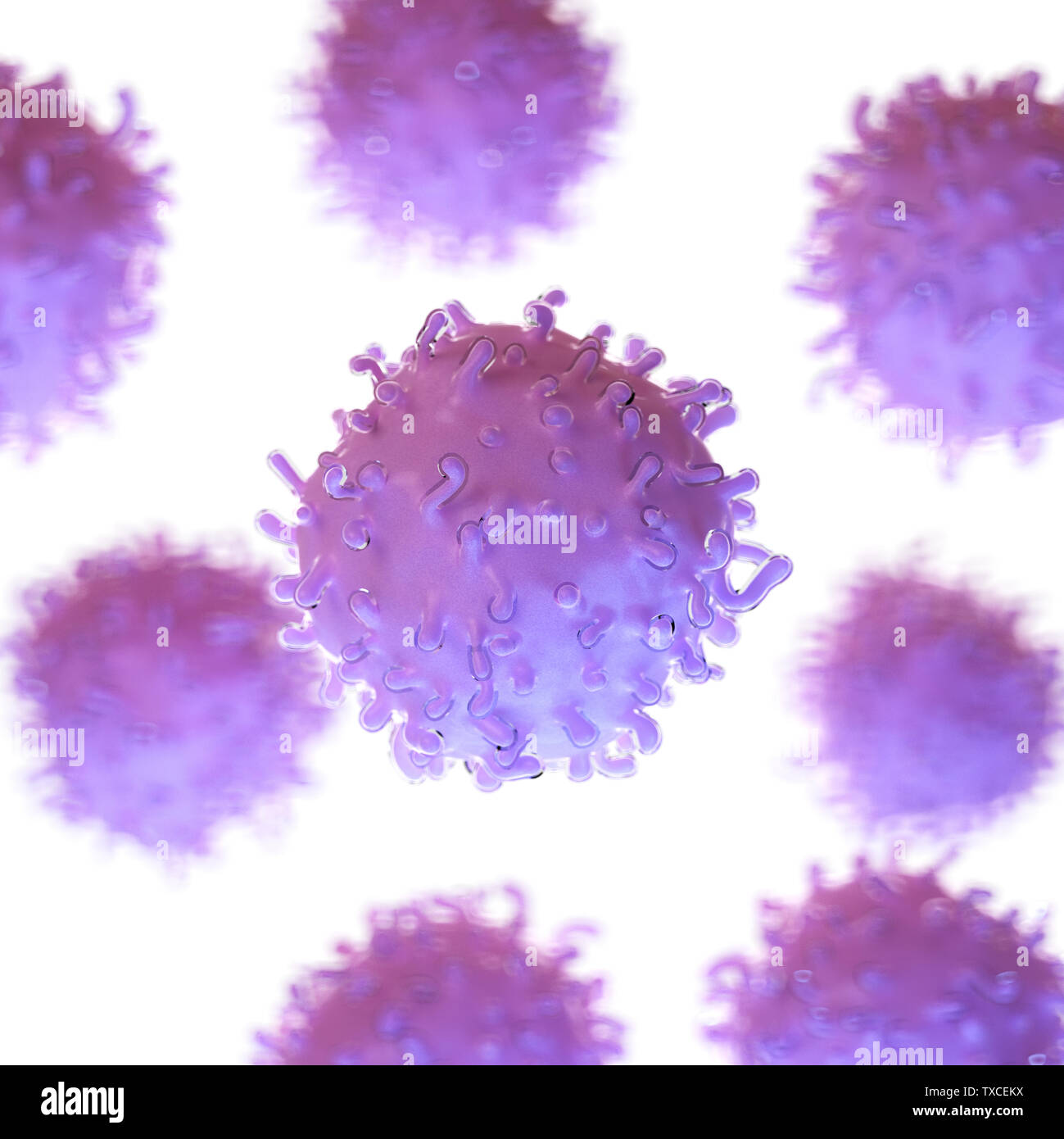 3d rendered, medically accurate illustration of stem cells Stock Photo