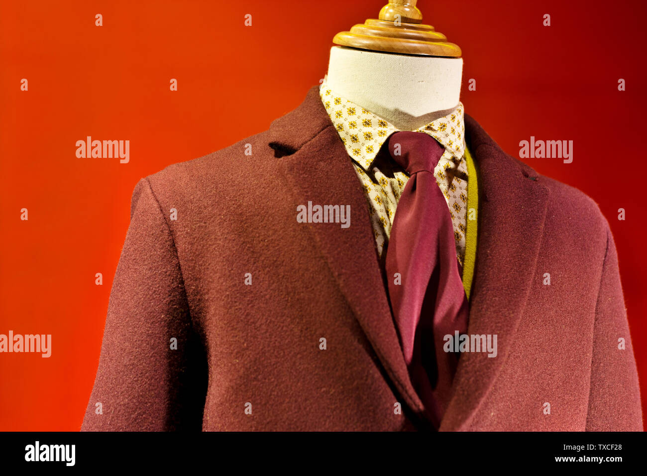 Formal suit in fashion concept Stock Photo