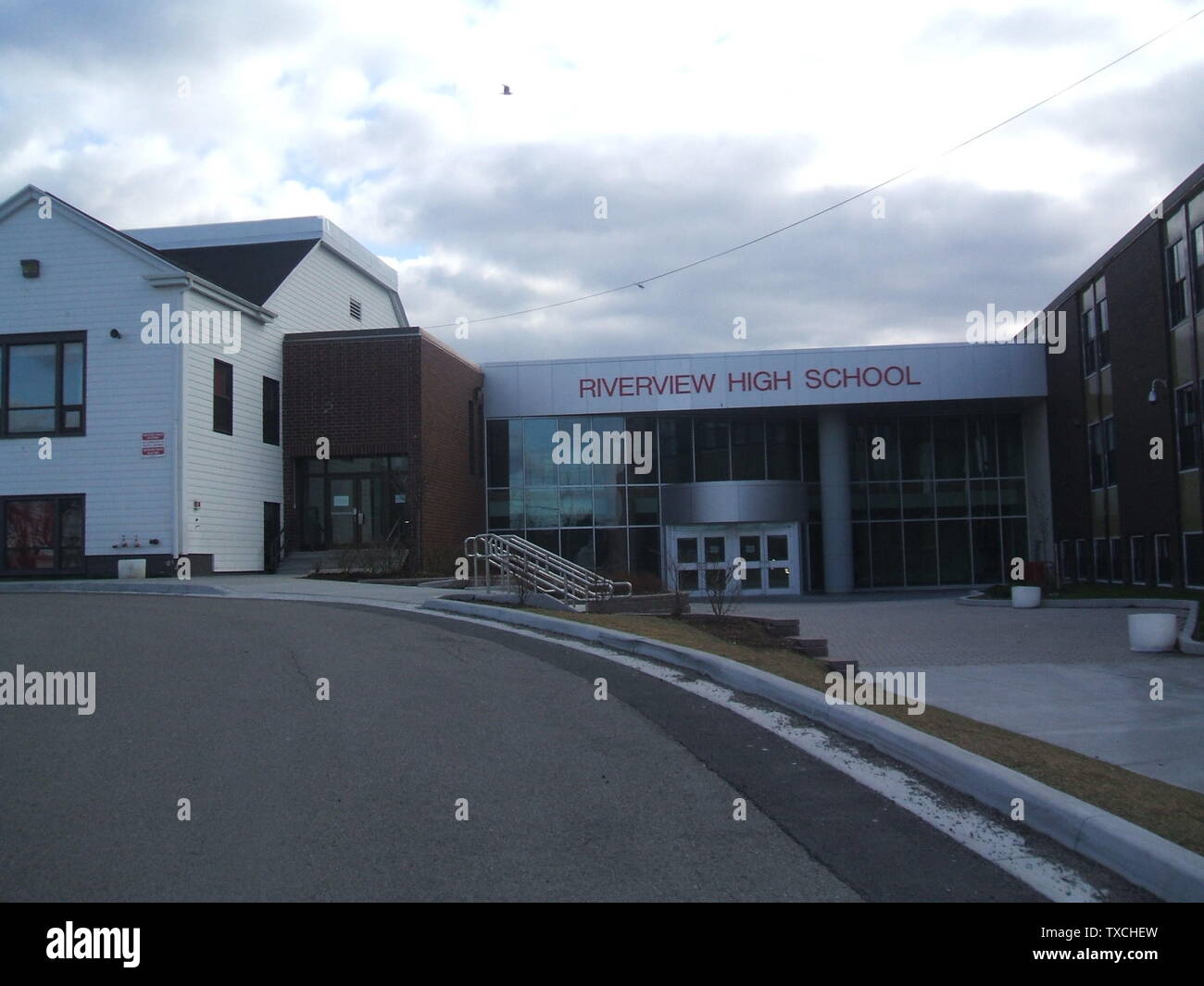 Riverview Rural High School, Coxheath, Nova Scotia.; 2008; Own work by