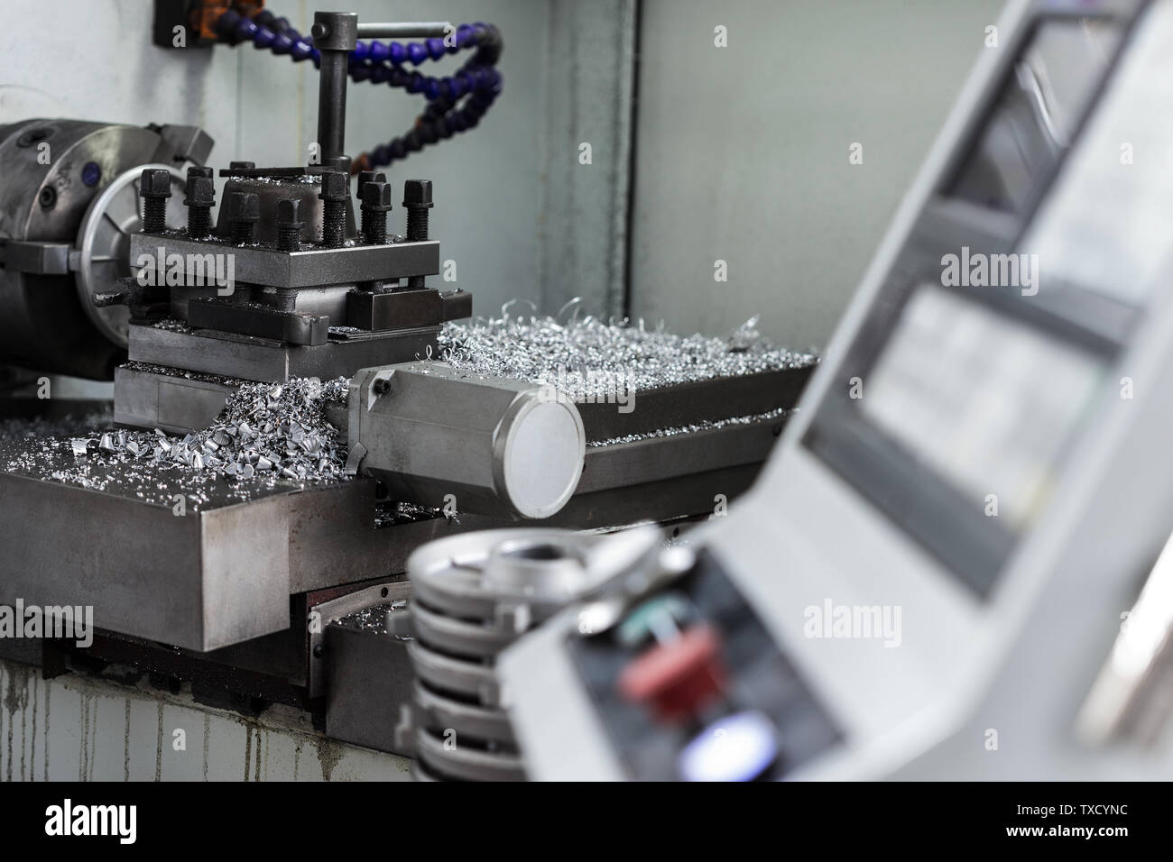 Industrial Machine control panel Stock Photo - Alamy