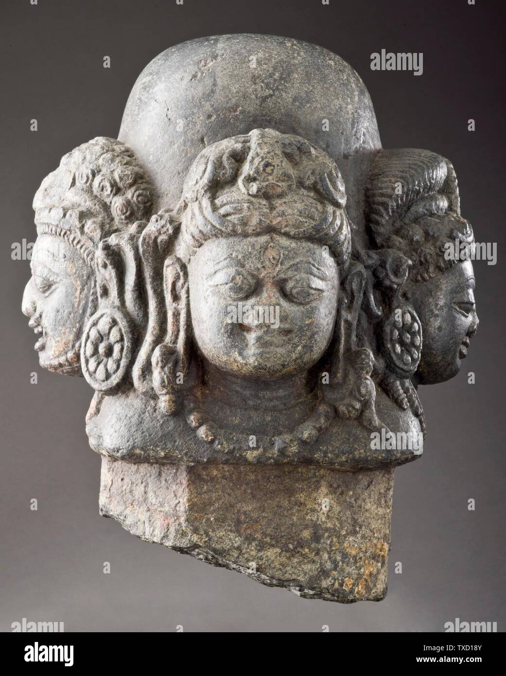 Shivalinga (image 3 of 8); India, Bihar, early 10th century ...