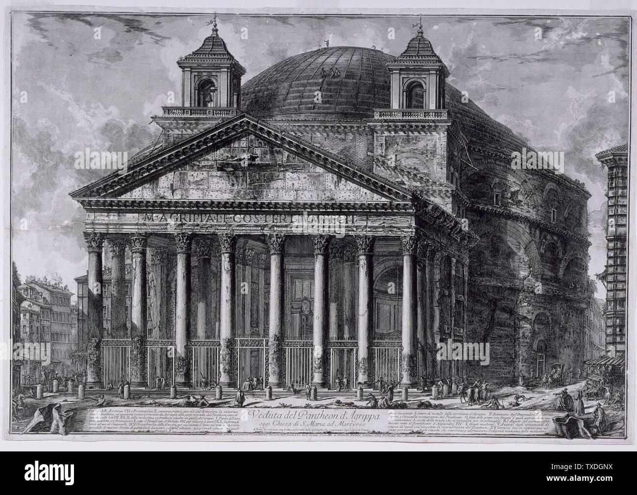 Chiesa Di Santa Maria Ad Martyres Santa Maria Ad Martyres Stock Photos & Santa Maria Ad Martyres Stock