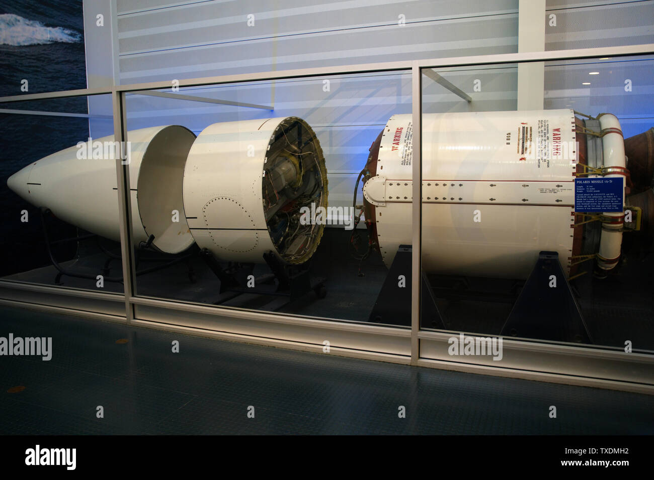 Submarine Force Museum, Groton CT USA, Jun 2019. Inside with photos