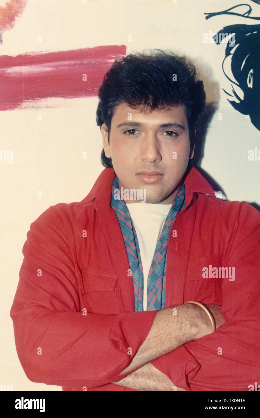 Indian Bollywood film actor, Govinda, India, Asia Stock Photo