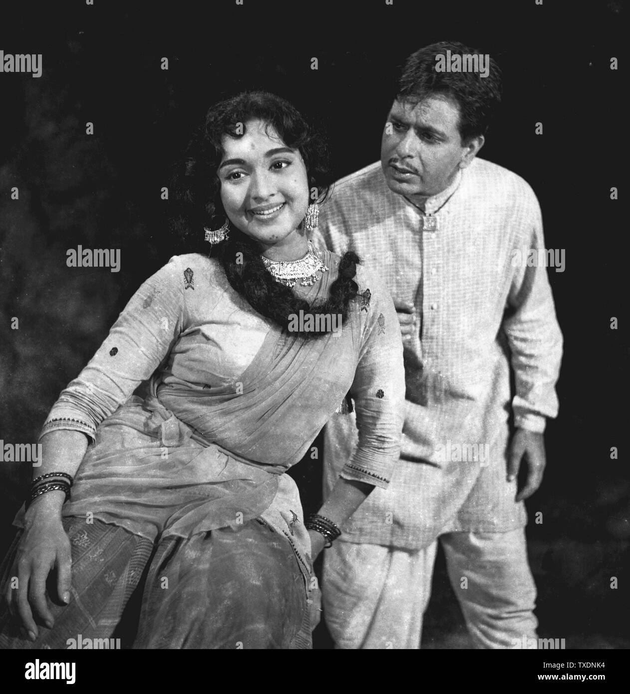 Indian Bollywood actress actor Vyjayanthimala and Dilip Kumar, India, Asia, 1961 Stock Photo