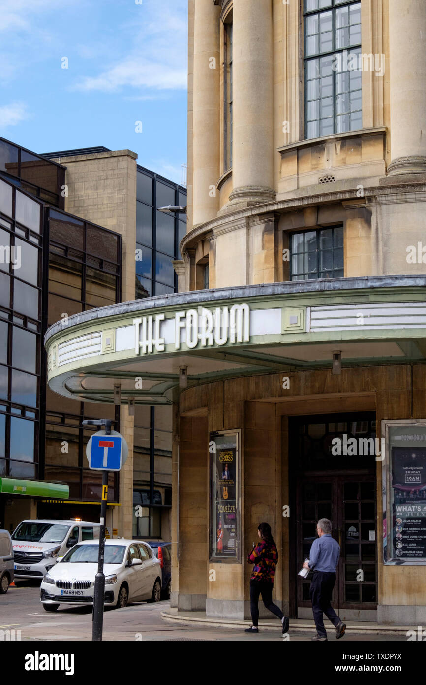 The Forum Bath, somerset UK Stock Photo Alamy
