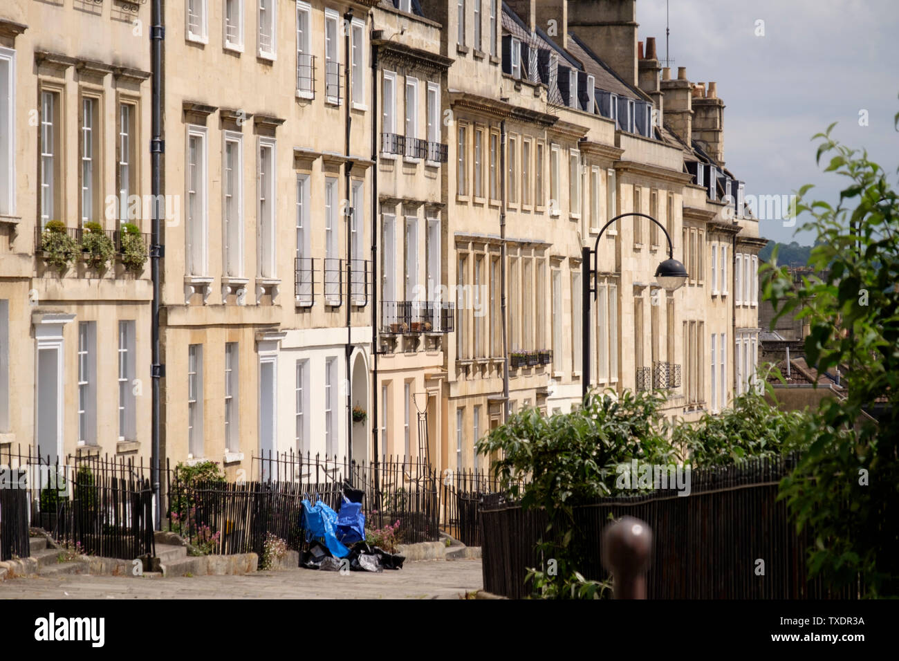 Walcot Parade off of London Rd, Bath Somerset England UK Stock Photo