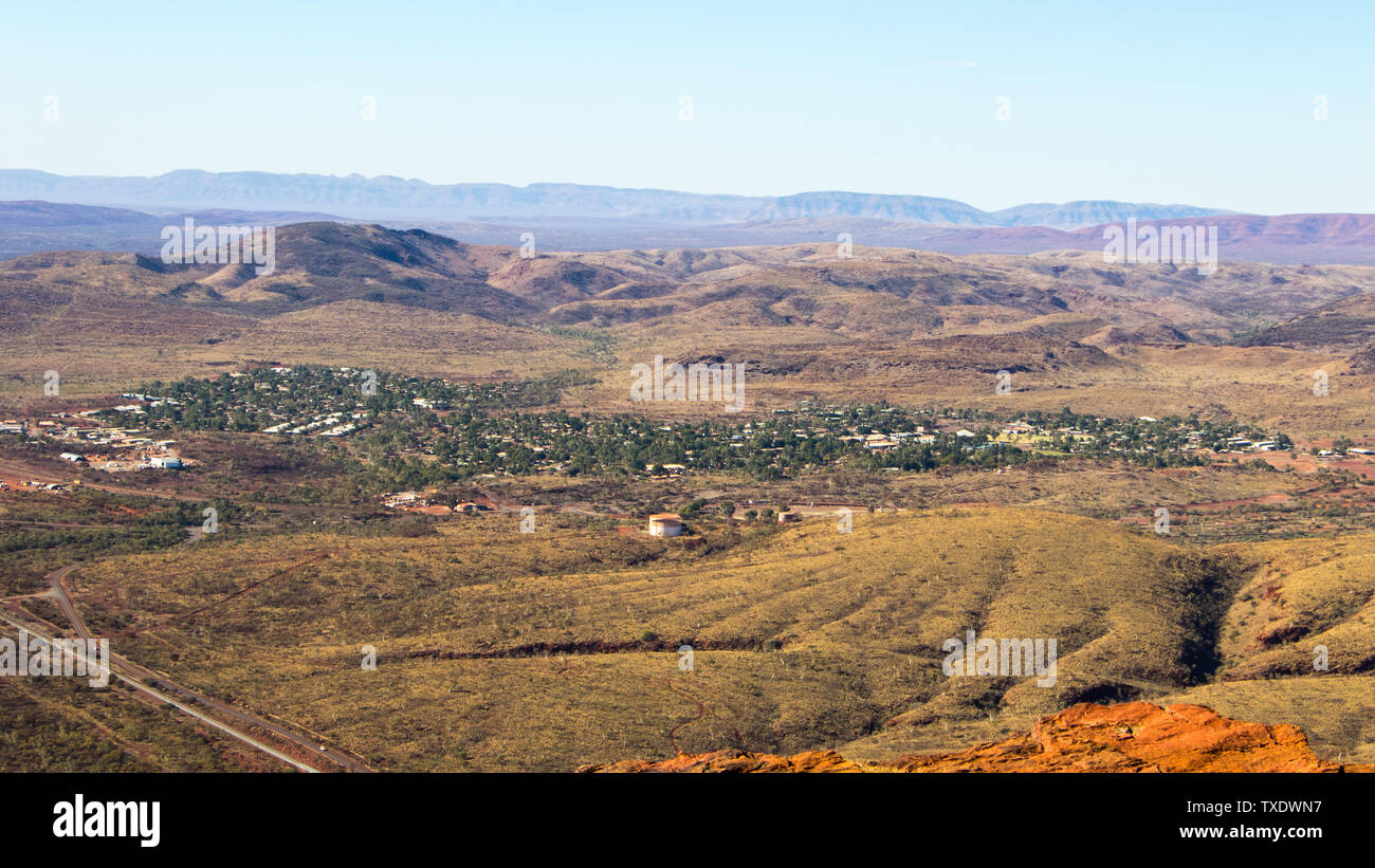 Tom Price township, Western Australia, Australia Stock Photo Alamy