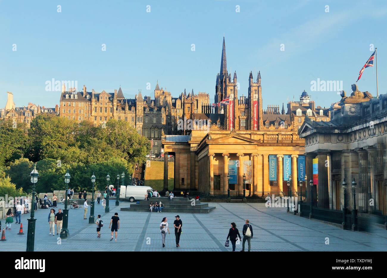 Edinburgh city, Scotland, UK, United Kingdom Stock Photo