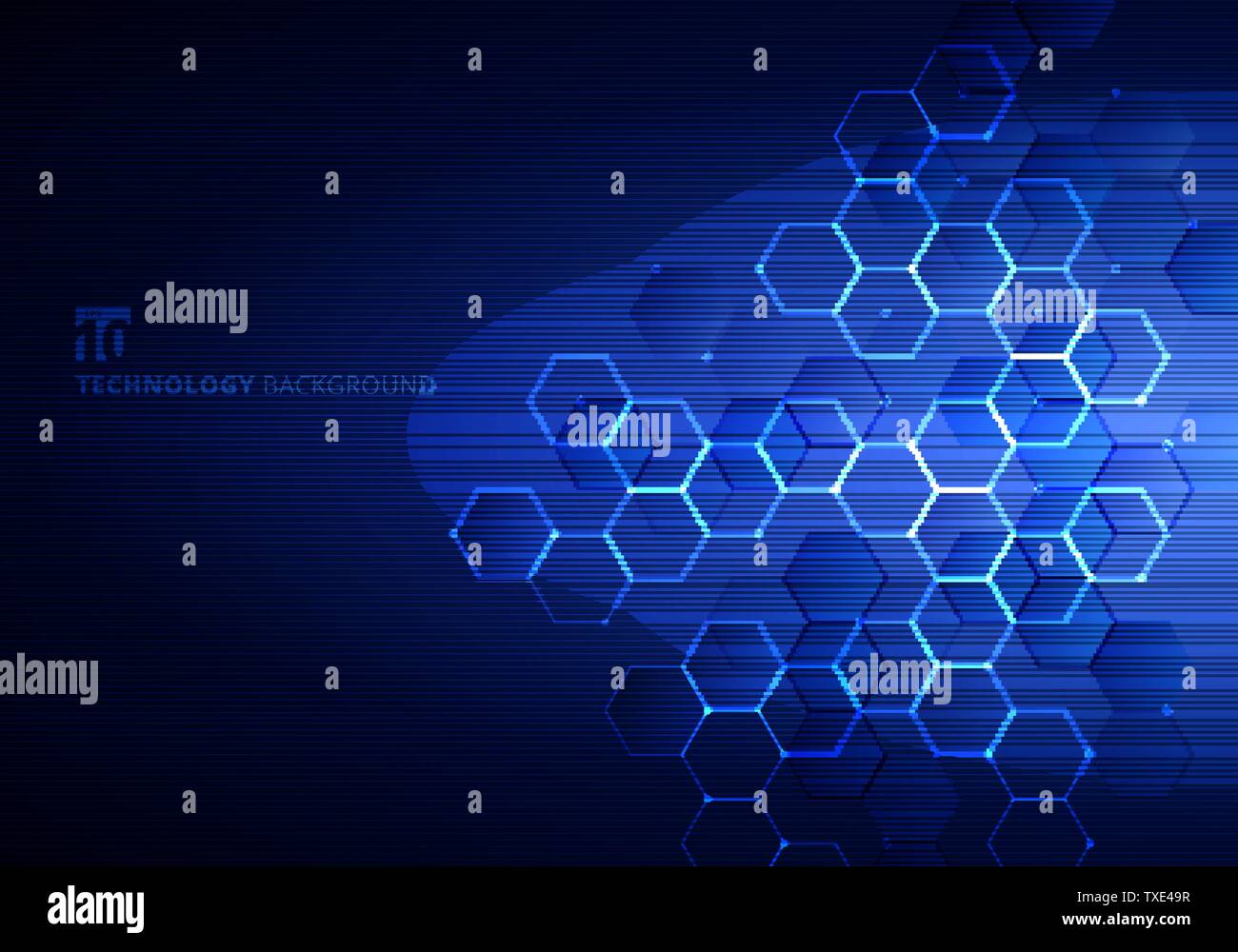 Dark blue background abstract hi-res stock photography and images - Alamy
