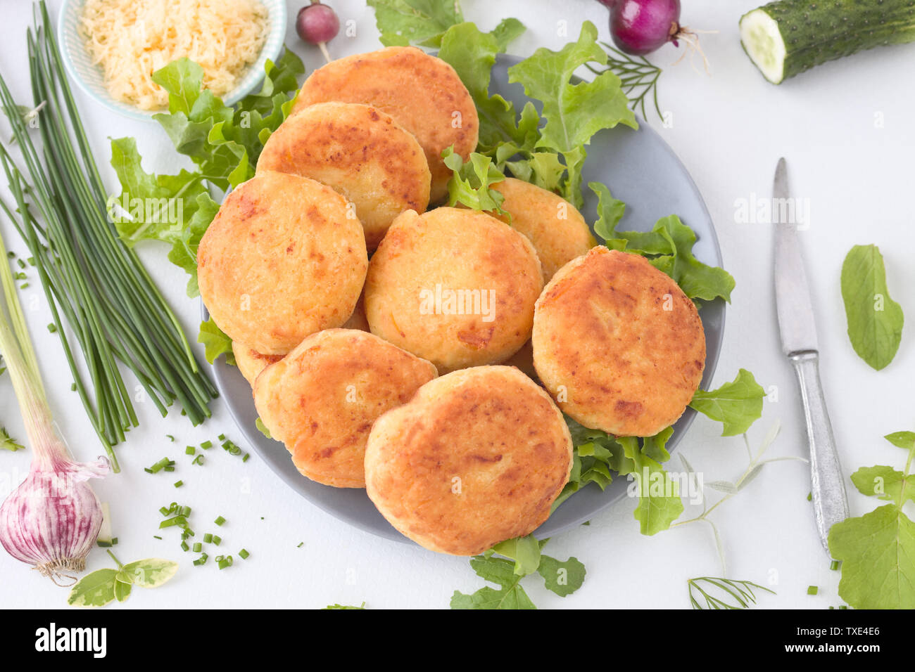 Arepas traditional columbian corn patties with cheese Stock Photo Alamy