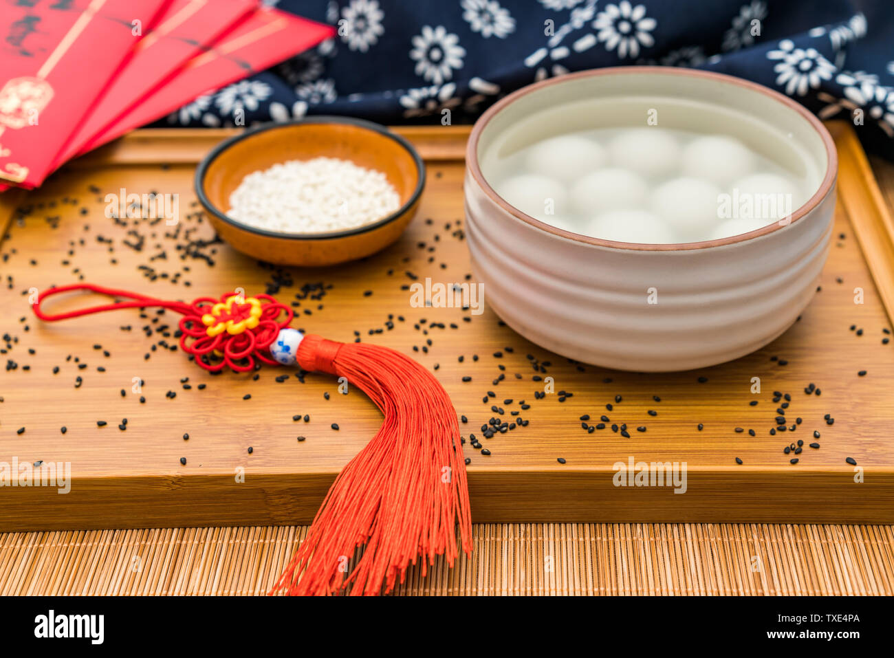 Chinese Lantern Festival traditional food dumplings Stock Photo Alamy