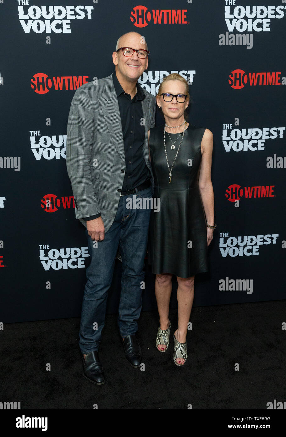 New York, United States. 24th June, 2019. John Heilemann and guest