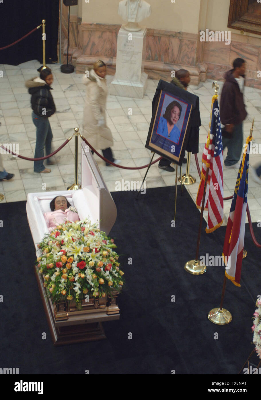 Coretta scott king funeral hi-res stock photography and images - Alamy