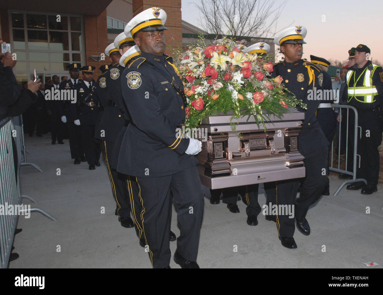 Coretta Scott King In Her Casket