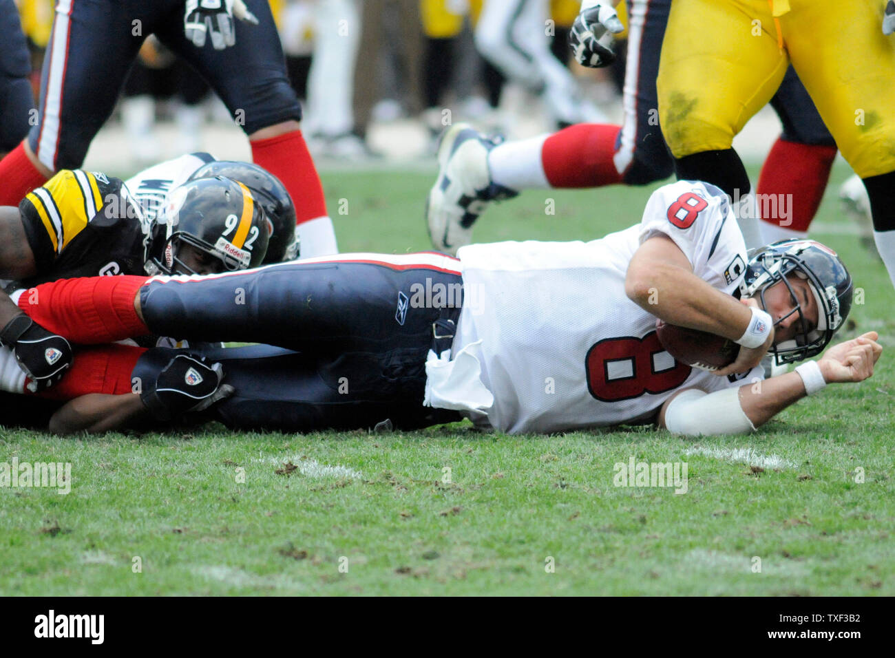 Pittsburgh Steelers James Harrison sacks Baltimore Ravens Steve