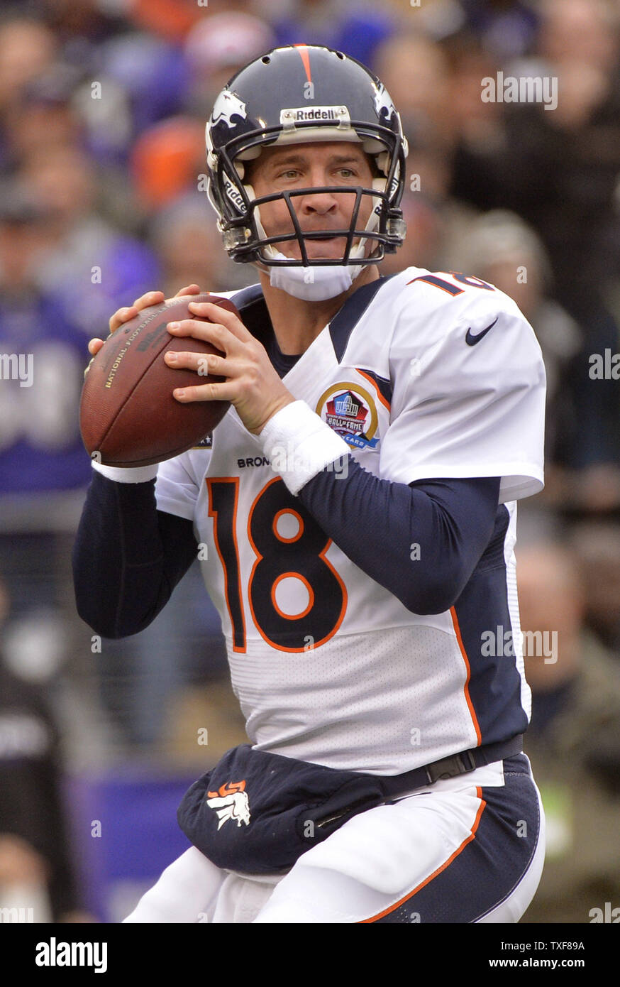 Denver Broncos Peyton Manning Ravens